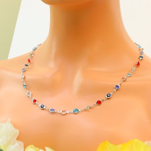 Minimalist Necklace, Sleek & Modern Design, Women’s Fashion, YC110440-N - Picture 6 of 10